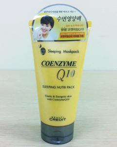 Beauty Credit_Q10彈力肌滋養晚安修護面膜