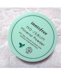Innisfree_無油光天然薄荷礦物控油蜜粉(綠)5g@