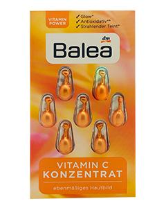 Balea_(橘)維他命C淨白保濕精華素膠囊(7粒裝)